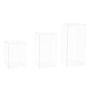 white-round-plinth